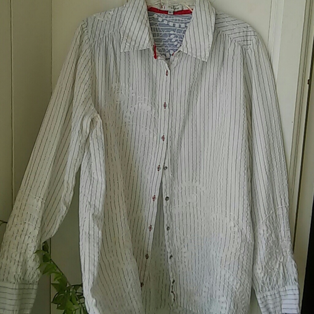 Johnny Was 3 J Workshop Shirt L